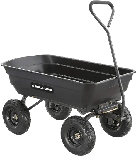 Poly Garden Dump Gorilla Carts with Steel Frame