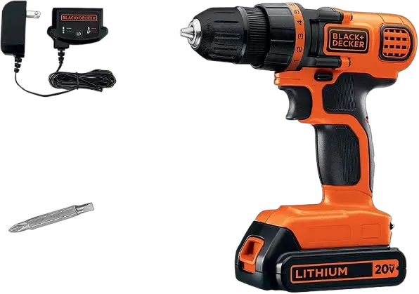 Black & Decker LDX120C 20V Max Cordless Drill