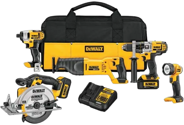DEWALT DCK590L2 20V Cordless Drill Combo Kit