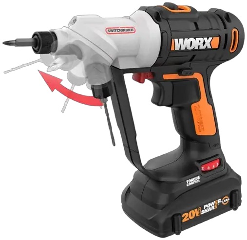 Worx WX176L 20V Power Share Cordless Drill & Driver