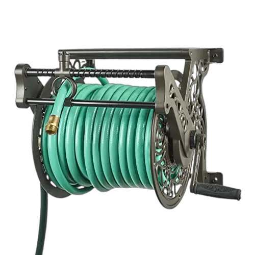 Liberty Garden Guide Wall Mount Hose Reel