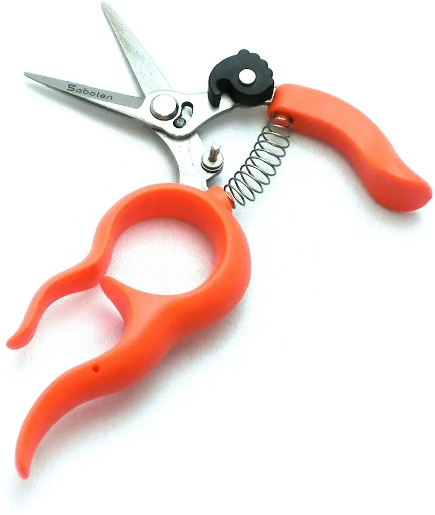 Saboten Hold-free Stainless Steel Harvest Scissors