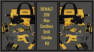 DeWalt 20V Cordless Drill Combo Kit