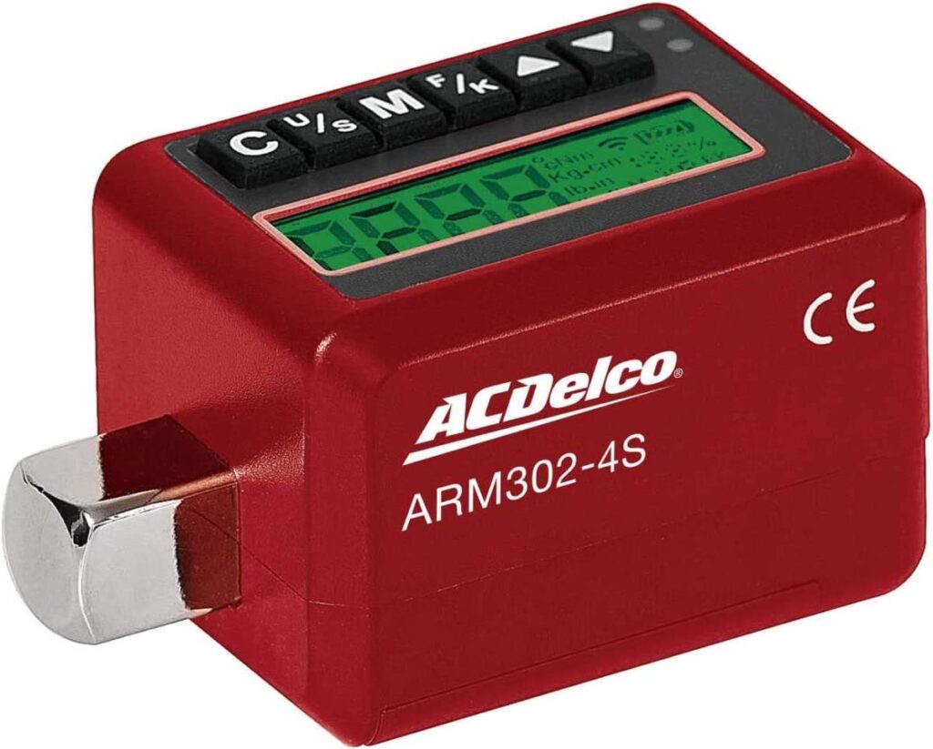 ACDelco ARM302-4S Heavy Duty Digital Torque Adapter