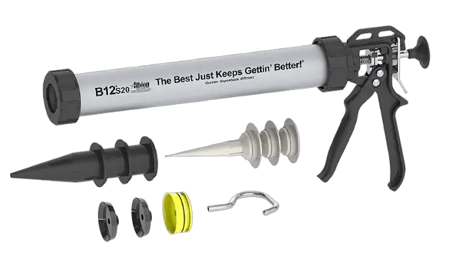 Albion Engineering B12S20 B-Line Caulking Gun