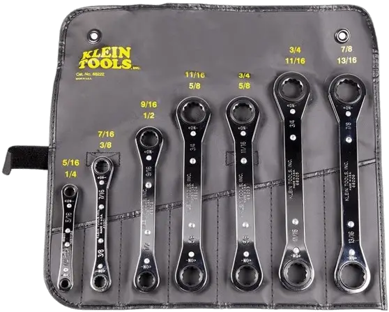 Klein Tools Ratcheting Wrench Set