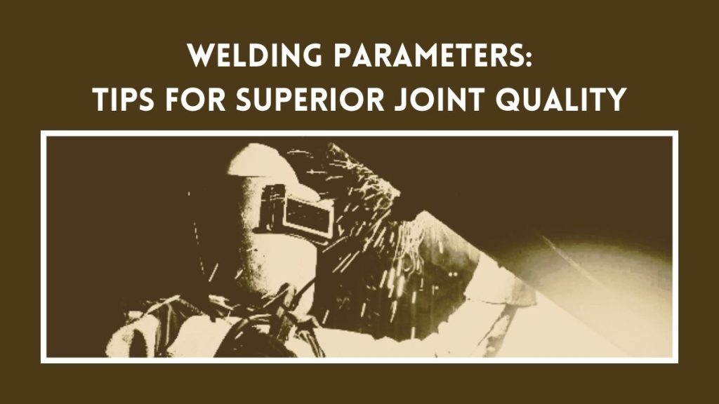 welding parameters formula