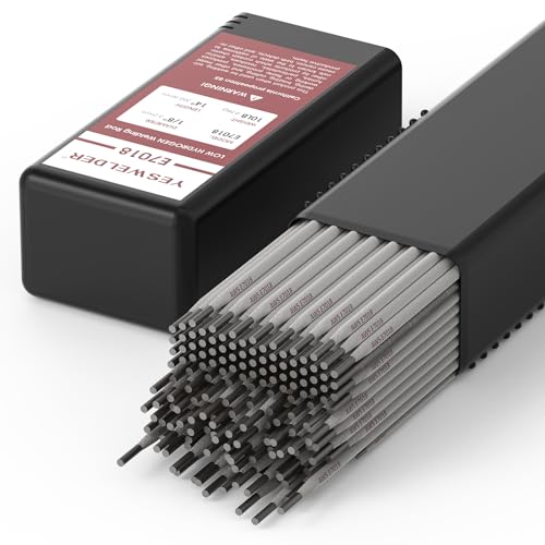 YESWELDER E7018 1/8'' 10LB Welding Rod Low Hydrogen Carbon Steel Stick Electrodes