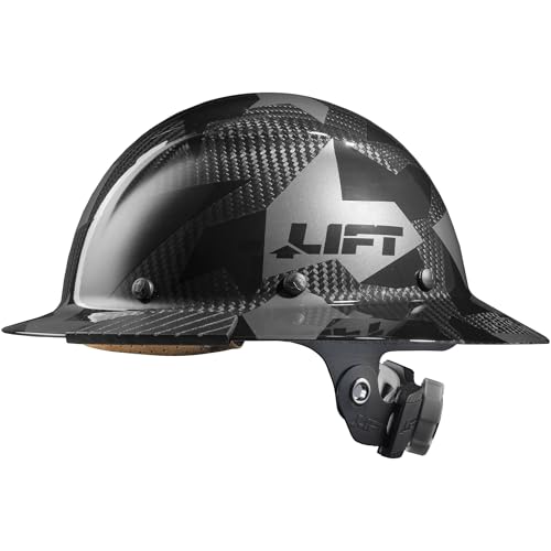 Lift Safety Dax Carbon Fiber Full Brim Hard Hat