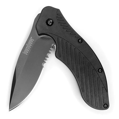 Kershaw Clash Black Serrated Pocket knife