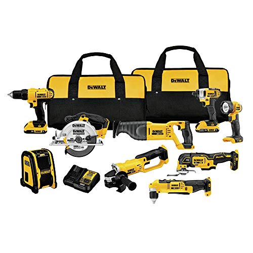 DEWALT DCK940D2 20V MAX Lithium Ion 9-Tool Combo Kit