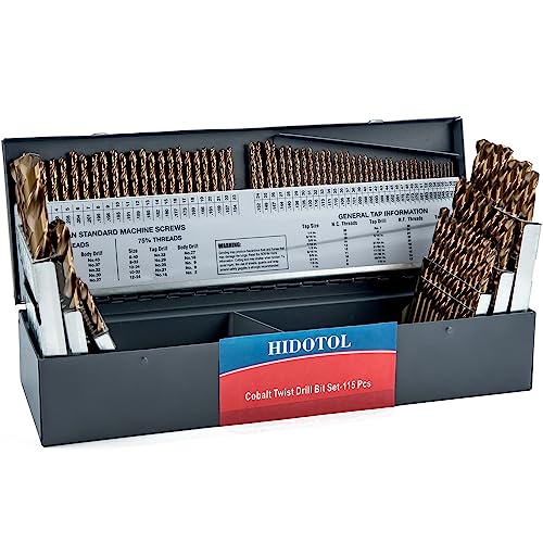 Hidotol Cobalt Drill Bit Set