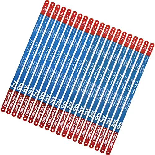 20 Pieces Hacksaw Replacement Blades