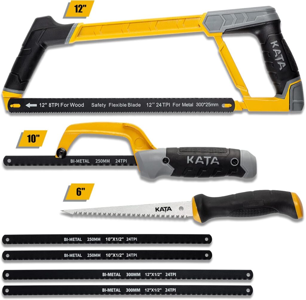 Kata Heavy Duty Hacksaw Frame Set