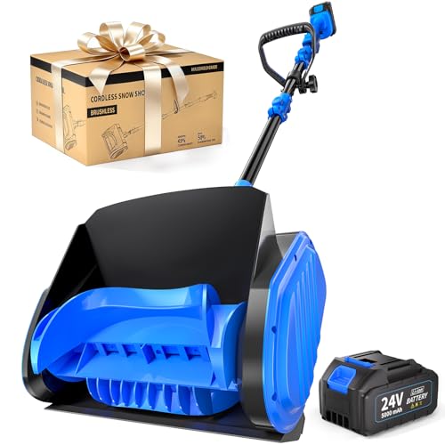 Electric Cordless Snow Shovel 14.4-Inch
