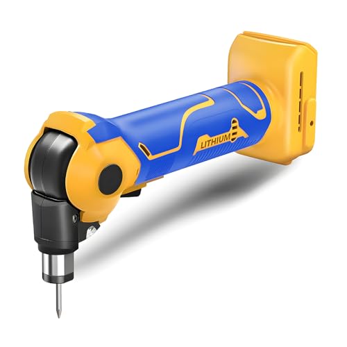 Palm Nailer Compatible with Dewalt 21V MAX Battery(NO Battery) Auto Hammer with Magnetic Collet Brushless 14000 RPM,0-90°Adjustable,Power Framing Nailer for Joist Hangers,Tight Spaces