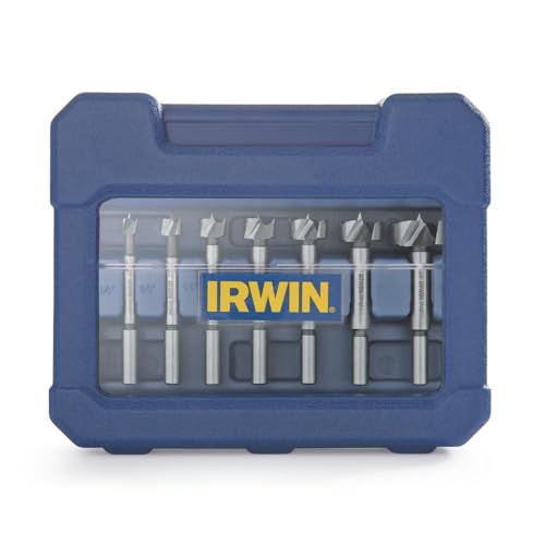 Irwin Tools IRWIN Marples Forstner Bit Set, Wood Drilling, 8 Piece (1966892)