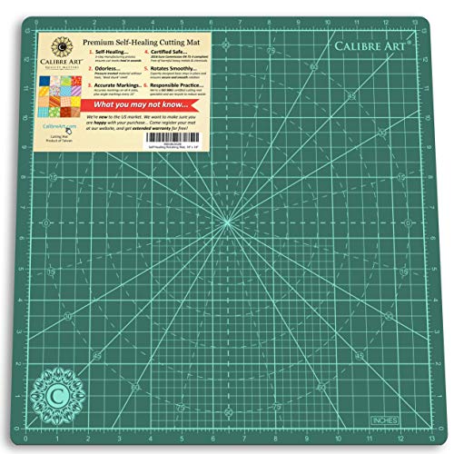 Calibre Art Rotating Self Healing Cutting Mat 14x14 (13