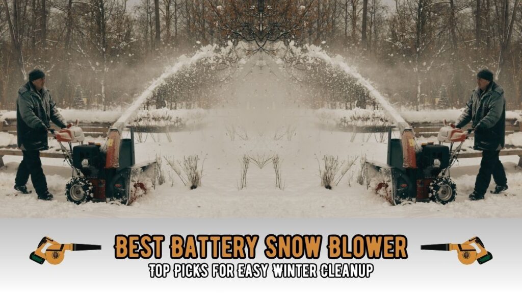Best Battery Snow Blower