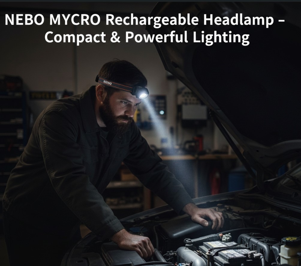 NEBO MYCRO Rechargeable Headlamp